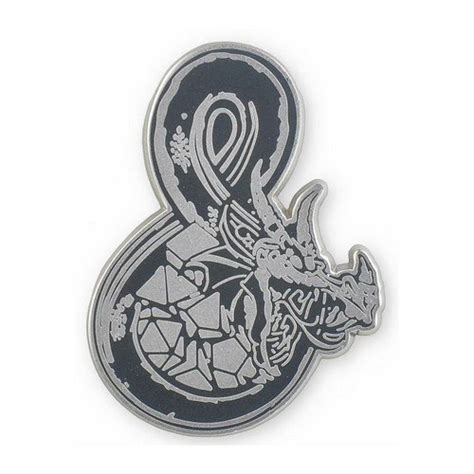 dungeons and dragons enamel pin badge