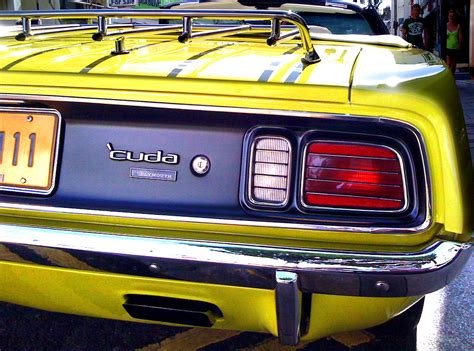 Plymouth Barracuda Tail Lights An Early 1970s Third Gen Flickr