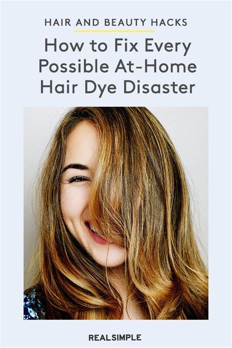 How To Fix Every Possible At Home Hair Dye Disaster A Professional