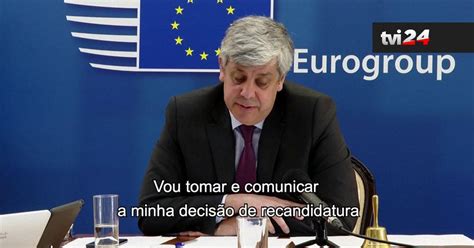 Mário Centeno Desmente Estar De Saída Da Presidência Do Eurogrupo Tvi Notícias