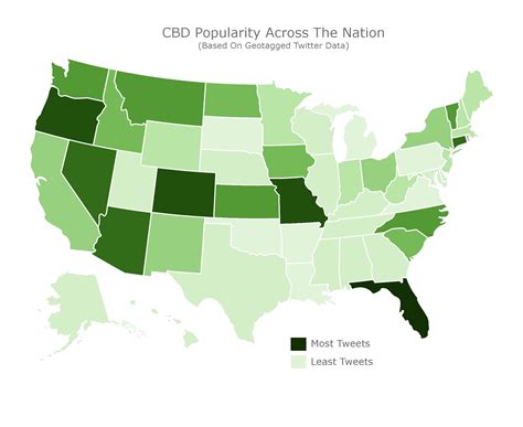 Twitter Map Shows Cbd Popularity Among States On ‘national