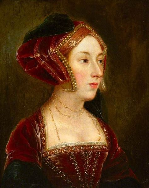 A Painting Of A Woman Wearing A Red Dress And Headpiece With Pearls On Her Hair