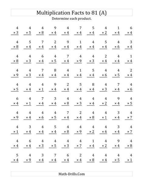 Search for the results that are great for you! 4th Grade Math Worksheets Free Printable Multiplication ...