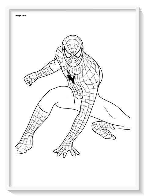 Dibujo De Spiderman Para Colorear Kulturaupice
