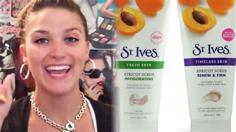 There are many scrubs in the market which are too harsh for the skin or have big rough granules which strip away the oil and moisture from the skin. St. Ives Apricot Scrub Review - YouTube