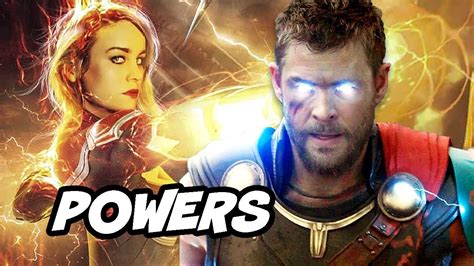 Avengers 4 Captain Marvel Powers Explained By Kevin Feige Youtube