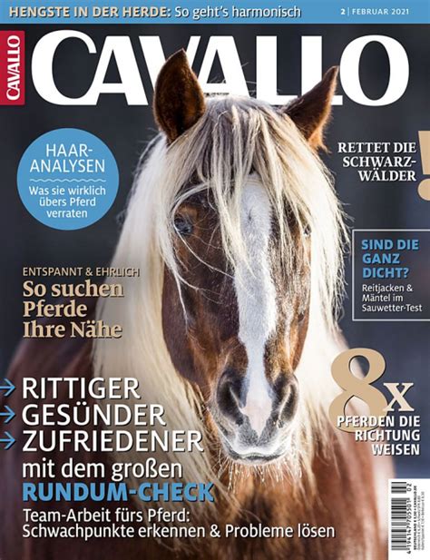 Cavallo Einzelheft Print Motor Presse Shop Deutschland