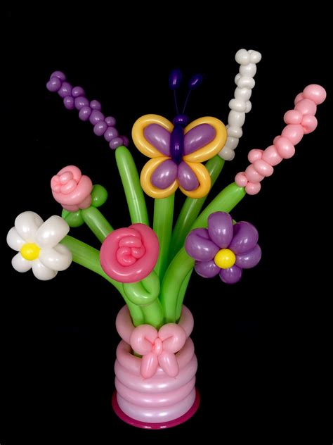 Download and use 10,000+ flower bouquet stock photos for free. Flower Balloon Bouquet | Balloon flowers, Happy balloons ...