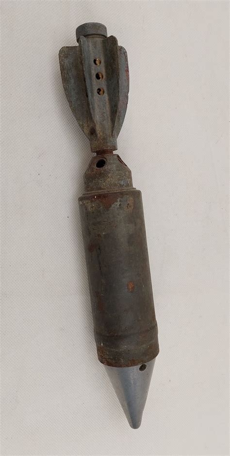 Inert British 2 Inch Mortar Round Sally Antiques