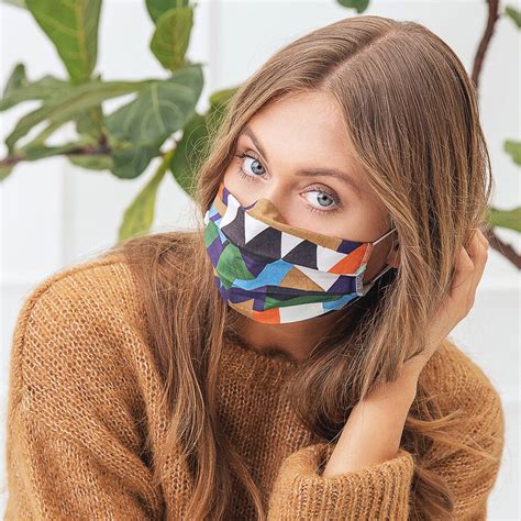 This post may contains affiliate links, which means i make a *notes: Pleated Liberty Face Mask With Filter Pocket By Linea Masks | notonthehighstreet.com
