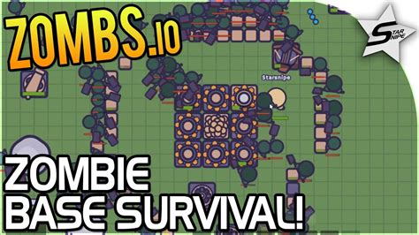 Zombs Zombie Surviving Base Building Epic Free Survival Io Game