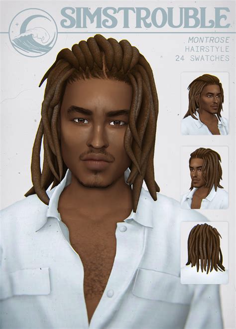 Simstrouble Patreon Sims 4 Hair Male Sims 4 Afro Hair Male Sims 4