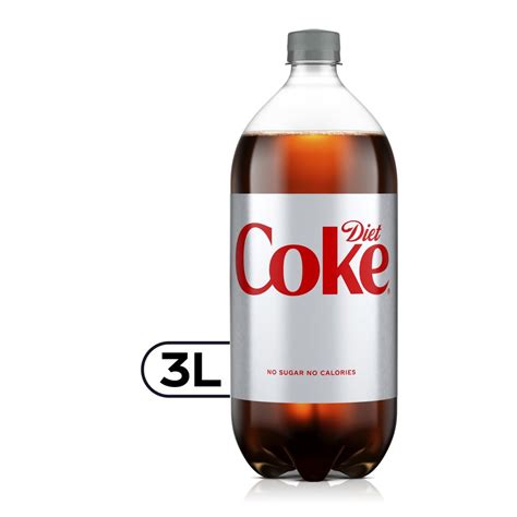 Diet Coke Soda Soft Drink 3 Liters