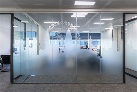 20 Office Glass Frosting Ideas
