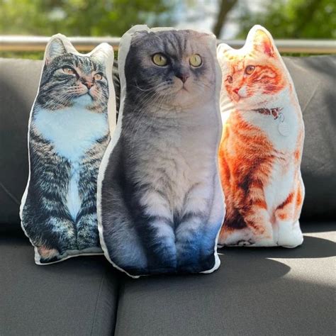 Custom Shaped Cat Pillow Made In Usa All About Vibe Custom Cat