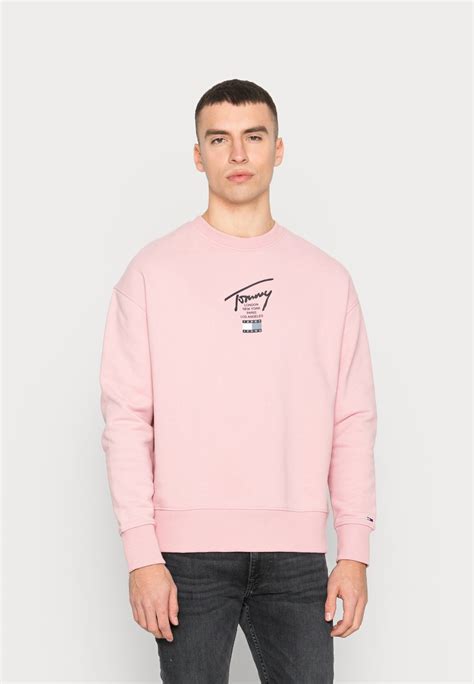 Tommy Jeans Modern Essential Crew Unisex Sweatshirt Pink Zalandoat