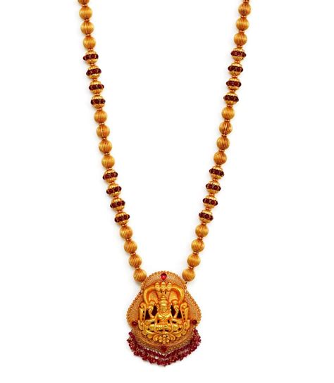 Lalitha Jewellery Gold Long Chain Designs With Price
