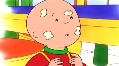 Caillou Gets Messy Caillou Cartoons For Kids Wildbrain Caillou