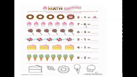 KG2 "Subtraction by objects" - YouTube