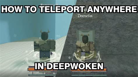 How To Teleport Anywhere In Deepwoken Instantly Deepwoken Youtube