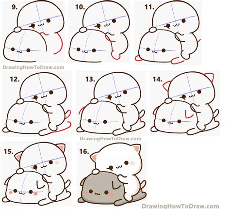 Easy Drawing Step By Step Cartoon How To Draw Cute Ch Vrogue Co