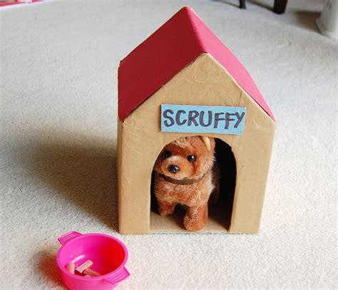 Diy Cardboard Dog House Homemydesign