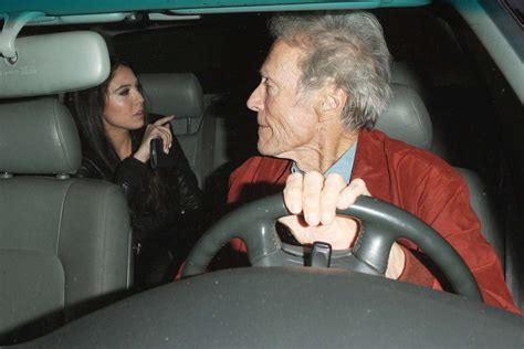 Noor Alfallah Spotted At Dinner With Clint Eastwood