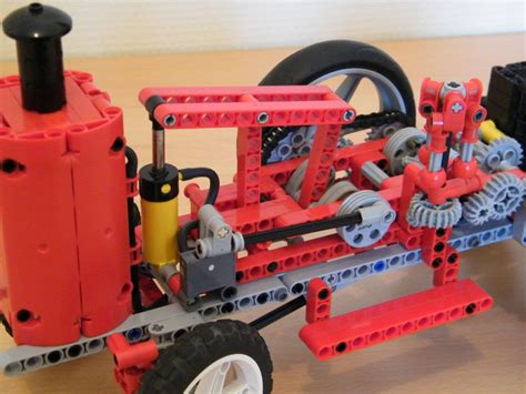 Technic Delicatessen Lego Technic Pneumatic Vehicle By Nico71