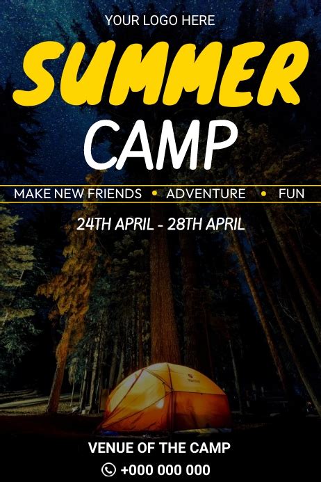 Copy Of Summer Camp Postermywall
