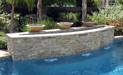 Water Features Gallery of Sacramento California Swimming Pool Designer