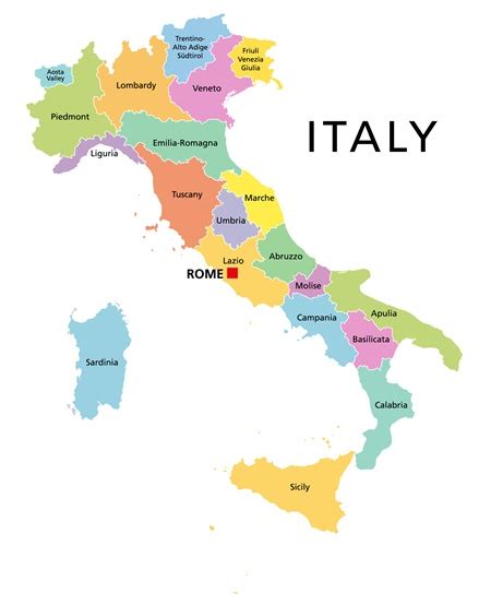 Mapa Da Itália Para Organizar A Sua Viagem Roma Pra Você 2023