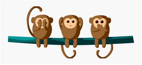 Three Monkeys Cafe Clip Art Free Transparent Clipart Clipartkey