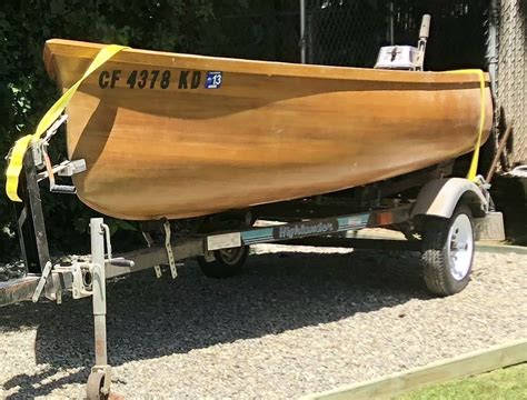 Handmade Ladyben Classic Wooden Boats For Sale