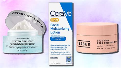 Best Face Moisturizers Facial Lotions For Every Skin Type StyleCaster