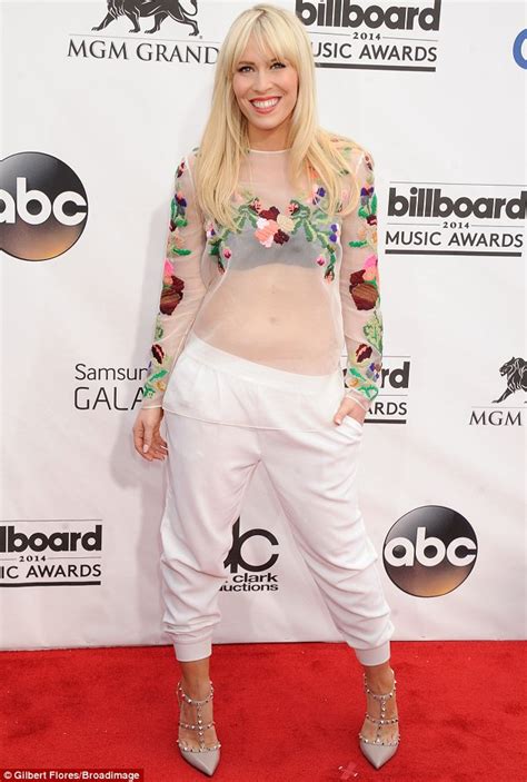 Natasha Bedingfield Wears Another Revealing Bralet At Billboard Music