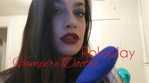 asmr vampire doctor turns you 🩸 youtube