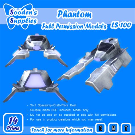 Second Life Marketplace Phantom Model Only