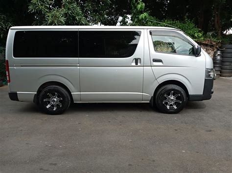 Alloy Wheels 15 Fitted On Toyota Hiace Toyota Hiace Alloy Wheel Toyota