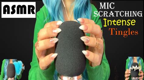 Asmr Intense Microphone Scratching Tingles~and For People Who Dont Get Tingles💙🧠 No Talking