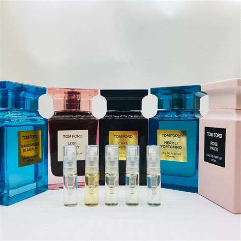 Tom Ford Perfume Samples Set 2 Residue Sale Etsy