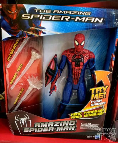 Hasbro Amazing Spider Man Toys Out