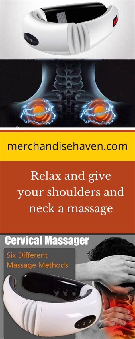 Relax And Give Your Shoulders And Neck A Massage In 2020 Neck Massage