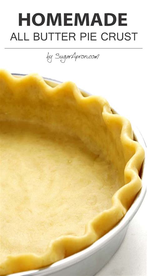 This easy pie dough has a recipe that pastry chefs tend to favor, but it doesn't require any fancy ingredients, equipment, or training. All Butter, Really Flaky Pie Dough Recipe — Dishmaps