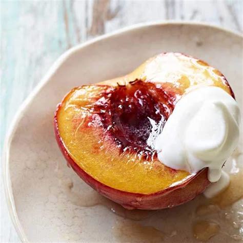 Broiled Peaches Cappers Farmer