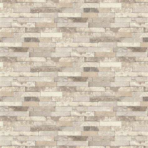 Granite Brick By Albany Grey Wallpaper Wallpaper Direct