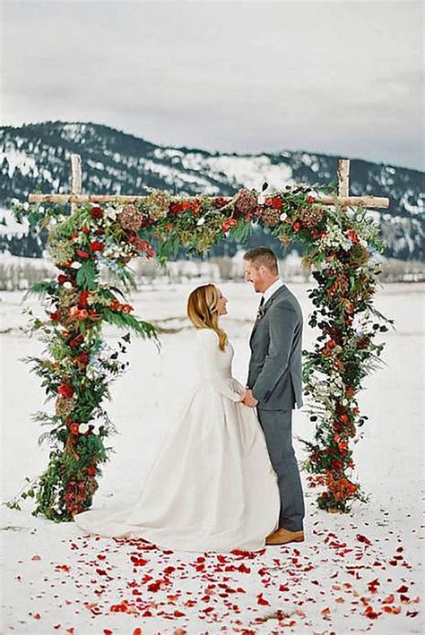 18 Stunning Christmas Themed Winter Wedding Ideas Page 2 Of 2