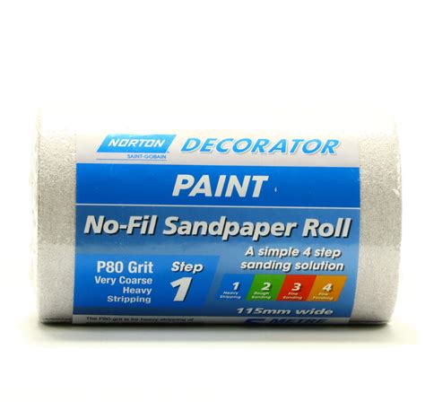 Norton No Fil Sandpaper Roll 5m Direct Paint