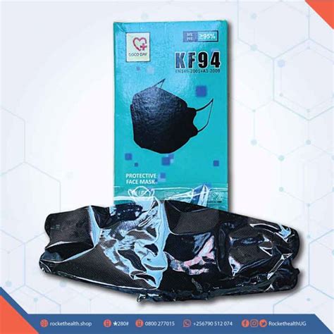 Kf Disposable Black Mask S Rocket Health