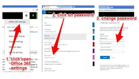 Change Office 365email Password Comstat Web And Media Services