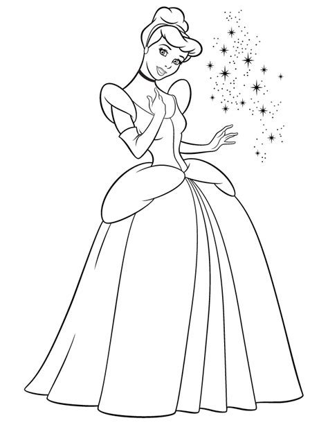 1600 x 1600 jpeg 250 кб. Gambar Mewarnai Cinderella Putri Cantik Walt Disney ...